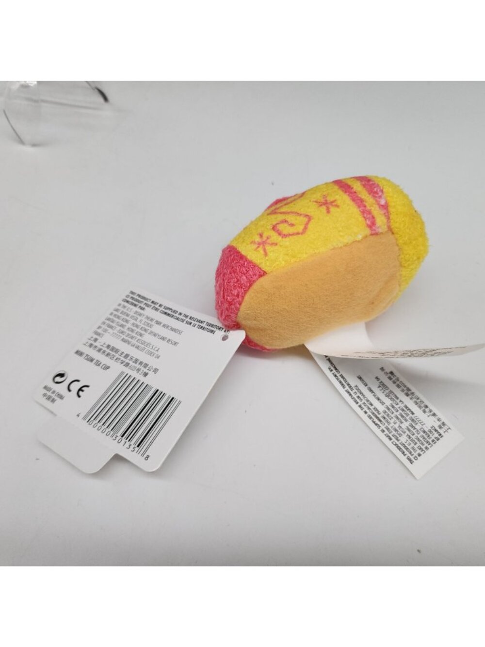Disney Tsum Tsum Yellow & Pink Plush Toy Tea Cup - Picture 7 of 7